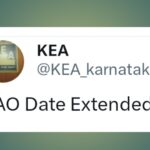 ಗ್ರಾಮ ಆಡಳಿತಾಧಿಕಾರಿ (VAO) ಹುದ್ದೆಗೆ ಅರ್ಜಿ ಸಲ್ಲಿಸುವ ಅವಧಿ ವಿಸ್ತರಣೆ: KEA